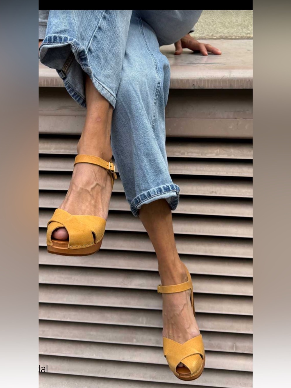 NWT Swedish Hasbeens Merci Sandal
